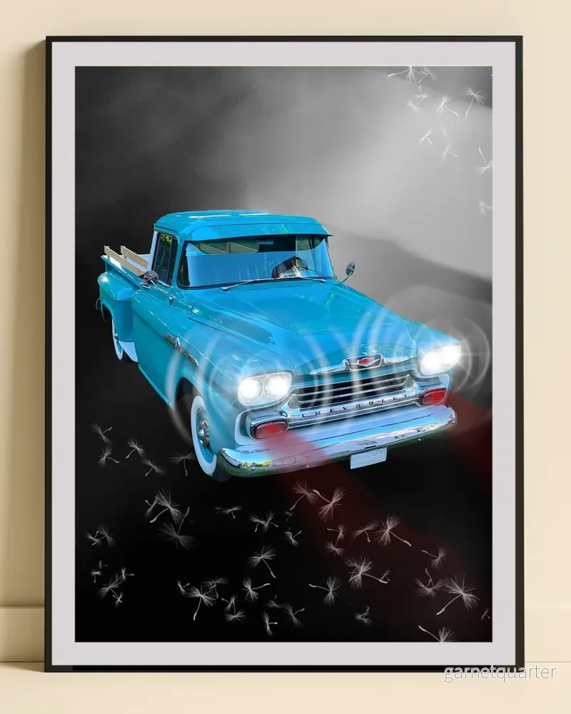 Chevrolet Apache – Retroposter