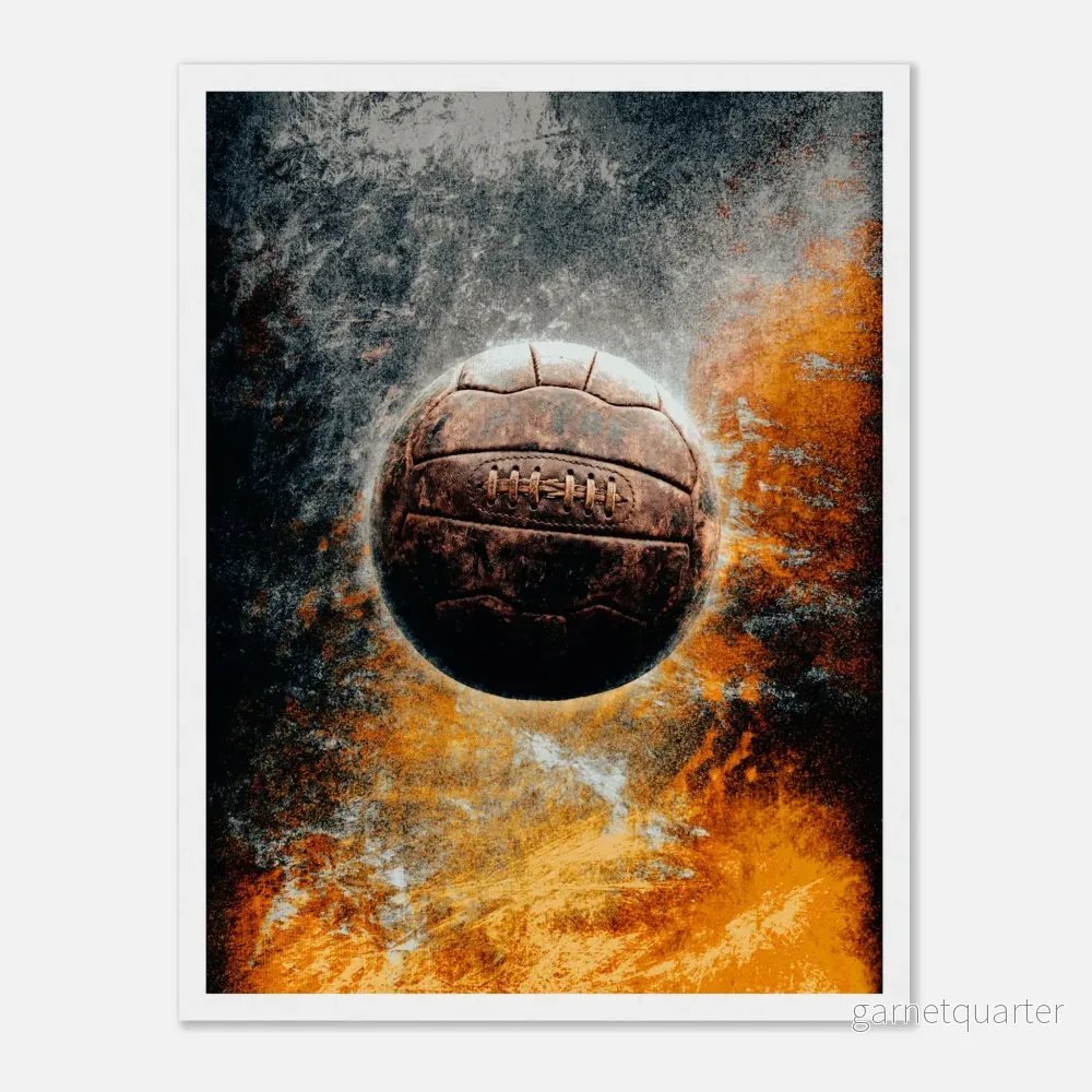 Retro fotboll vintage stil - Retroposter - Bild 3
