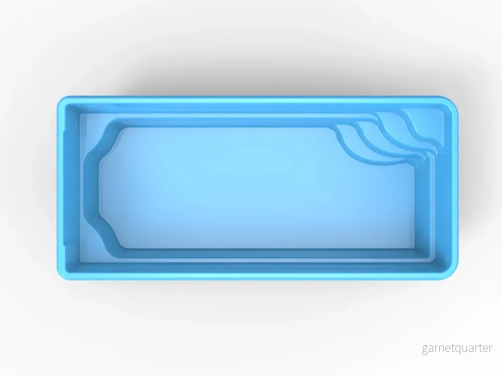 Glasfiberpool Fegen 6,50m x 3,00m x 1,50m Glasfiberpool Fegen 6,50m x 3,00m x 1,50m