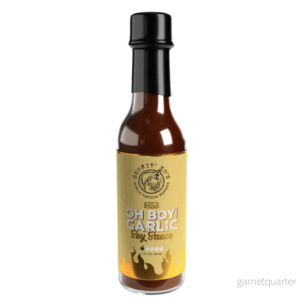 Smokin´ Ed´s Oh Boy! Garlic Soy Sauce – Mild Smokin´ Ed´s Oh Boy! Garlic Soy Sauce – Mild