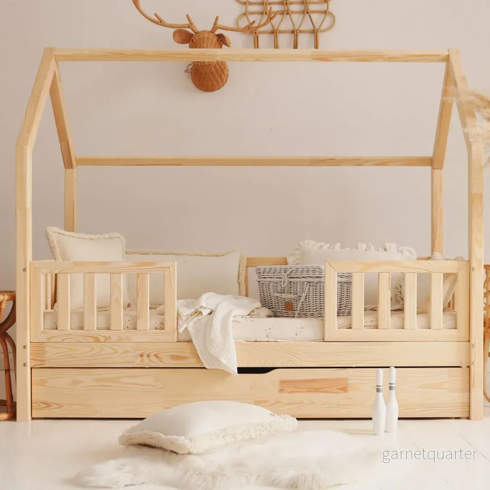 Sängram Bianco Duo med låda Sängram Bianco Duo med låda