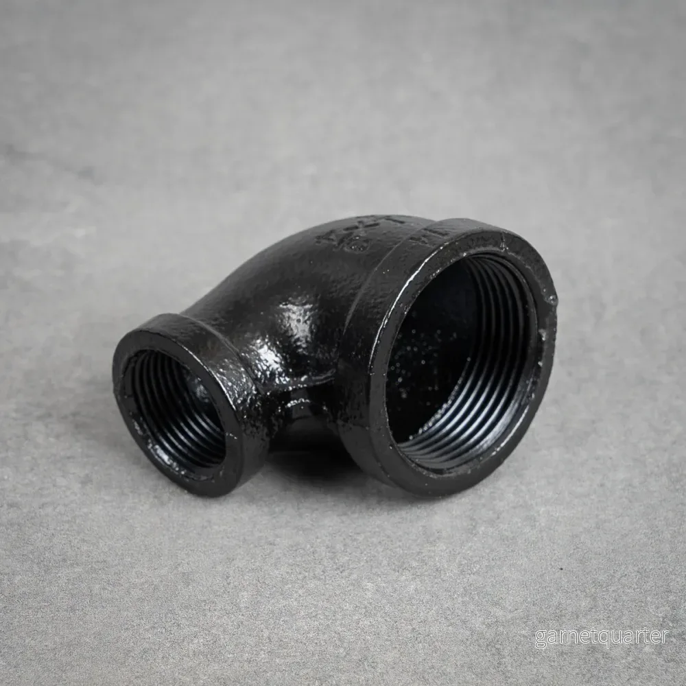 Rörböj 90° – 40 mm – 26 mm – Svartlackerad Rörböj 90° – 40 mm – 26 mm – Svartlackerad