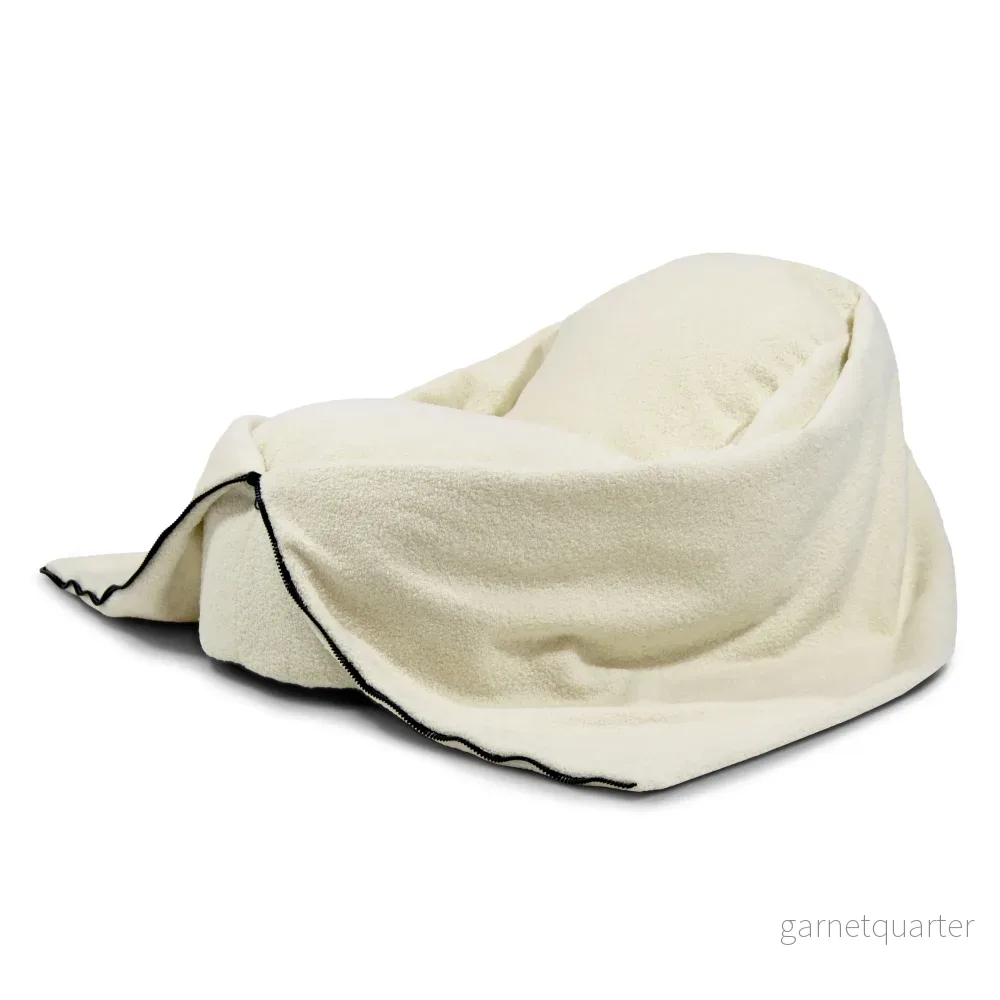 Sittsäck Cocoon 80 Teddy Cream