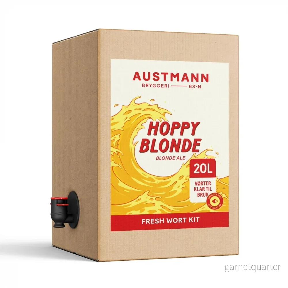Austmann Hoppy Blonde – 20L Fresh Wort Kit