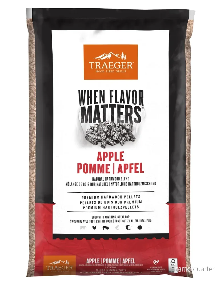 Traeger Apple Pellets 9kg Traeger Apple Pellets 9kg