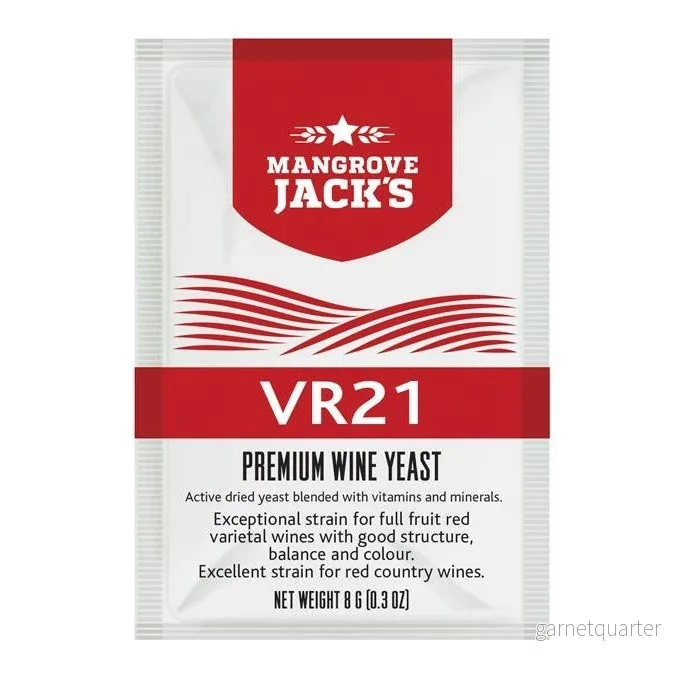 Mangrove Jack´s VR21 vinjäst – 8g (Rödvin)