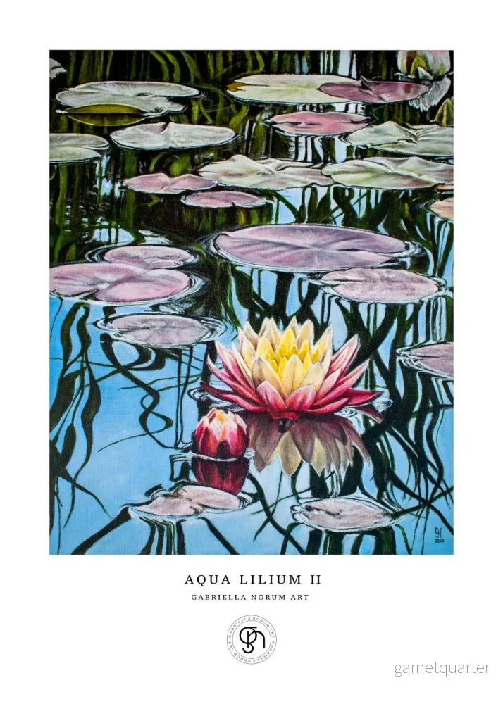 Gabriella Norum – Aqua Lilium II