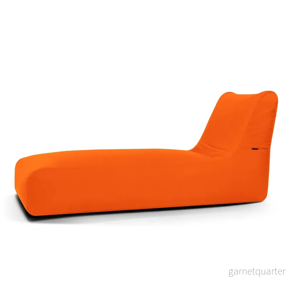 Sittsäck solsäng - sunbed Colorin Orange