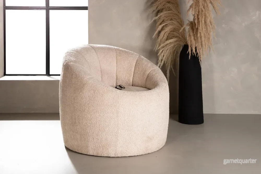 Warren fåtölj, beige