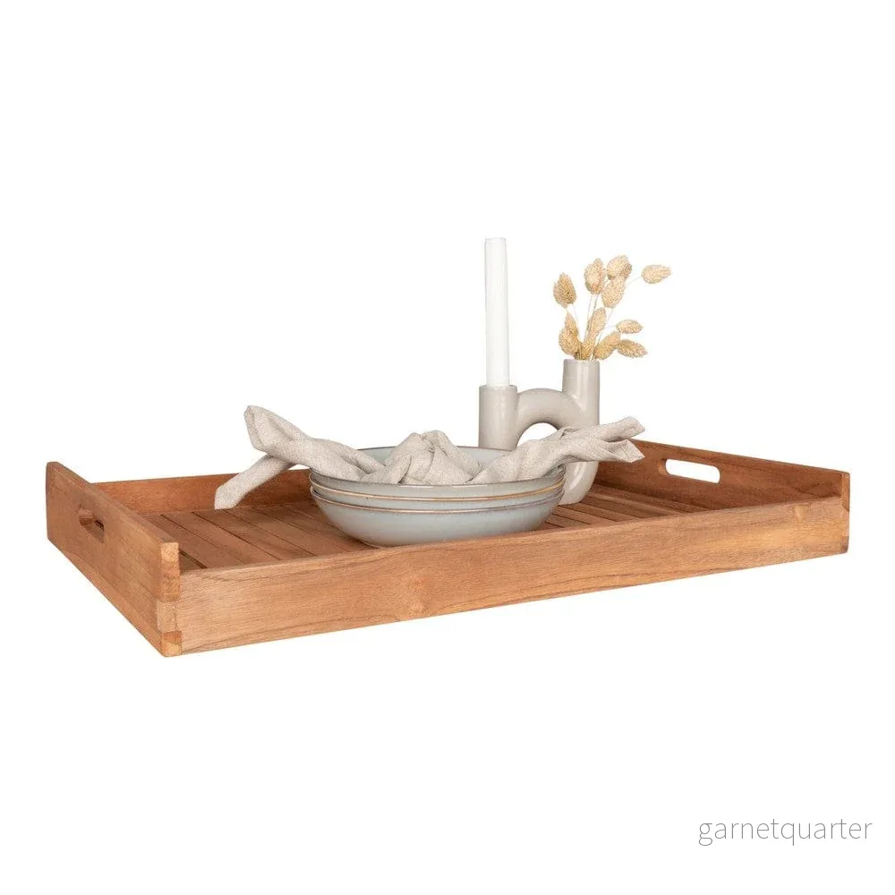 House Nordic Bricka Faro Teak