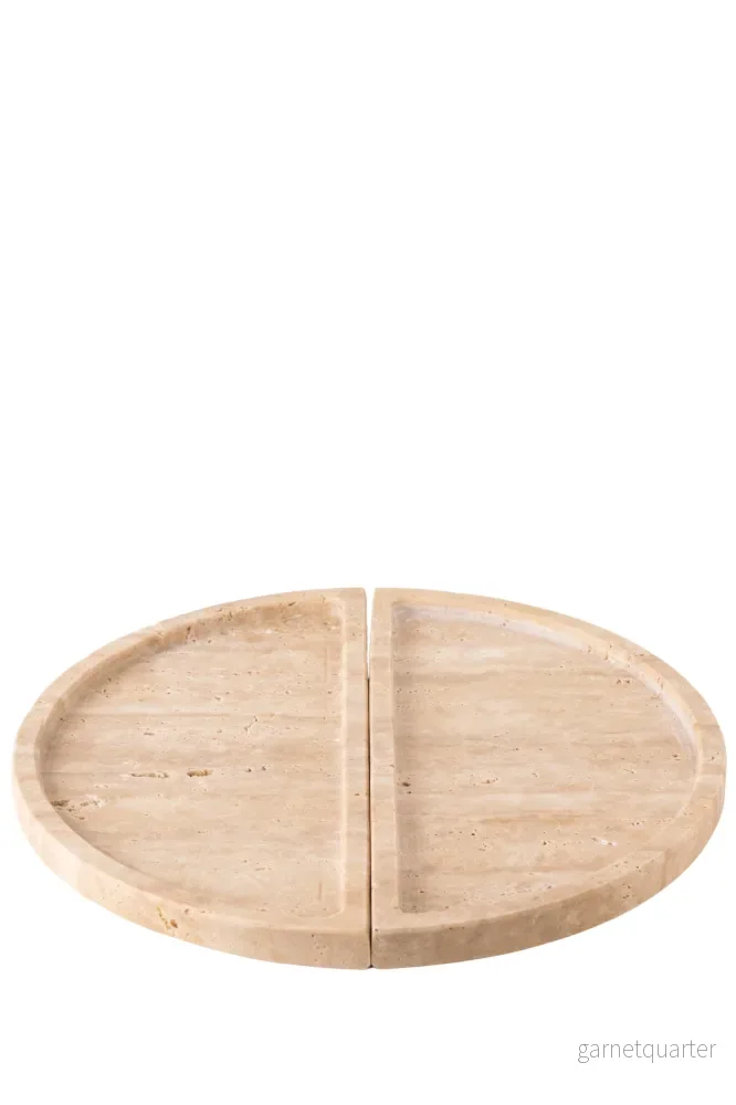 Cavallo Travertin fat 32×32 cm