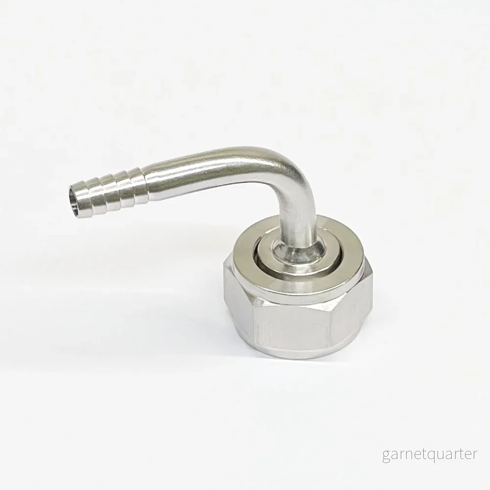 Slangnippel böj till genomföring/shank – 5/8″ Slangnippel böj till genomföring/shank – 5/8″