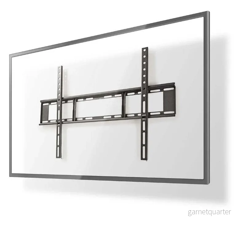Fast TV-väggfäste | 37 – 70″ | stor VESA | 28 mm från väggen