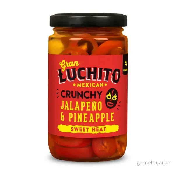 Gran Luchito Crunchy Jalapeño & Ananas 215g Gran Luchito Crunchy Jalapeño & Ananas 215g