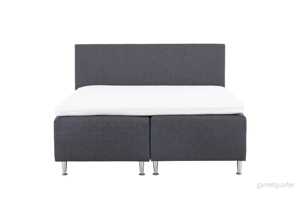 Mesa dubbelsäng 180x200, mörkgrå - Bild 3