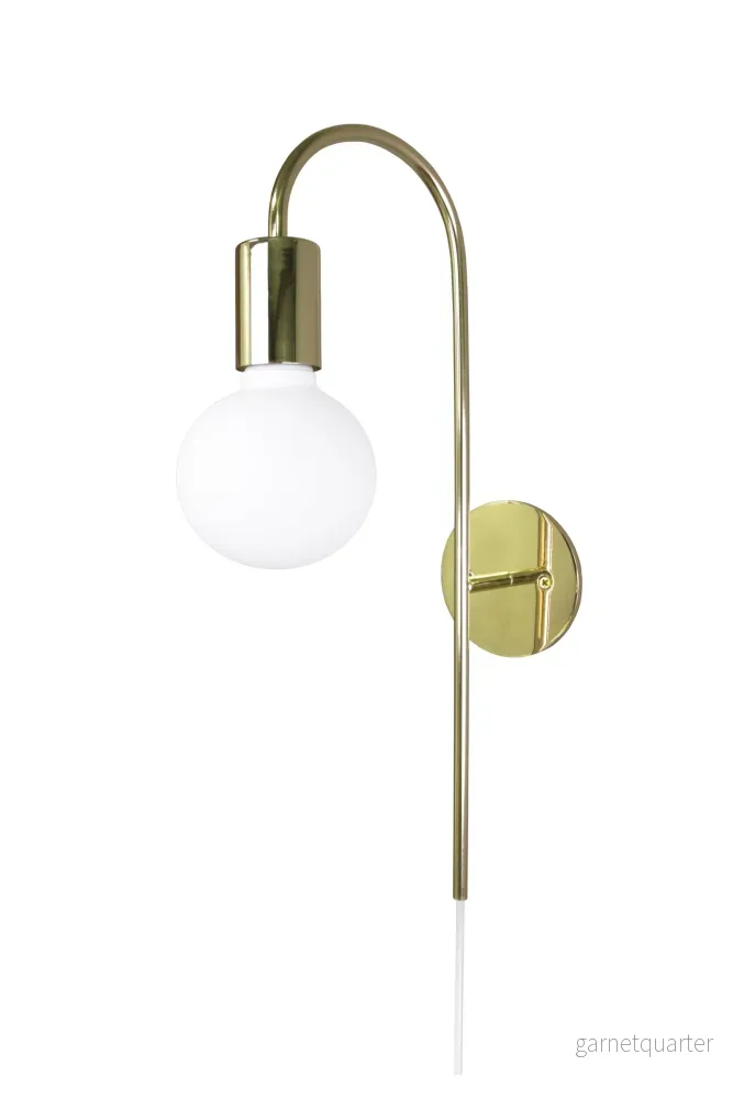 VÄGGLAMPA GRACE MÄSSING