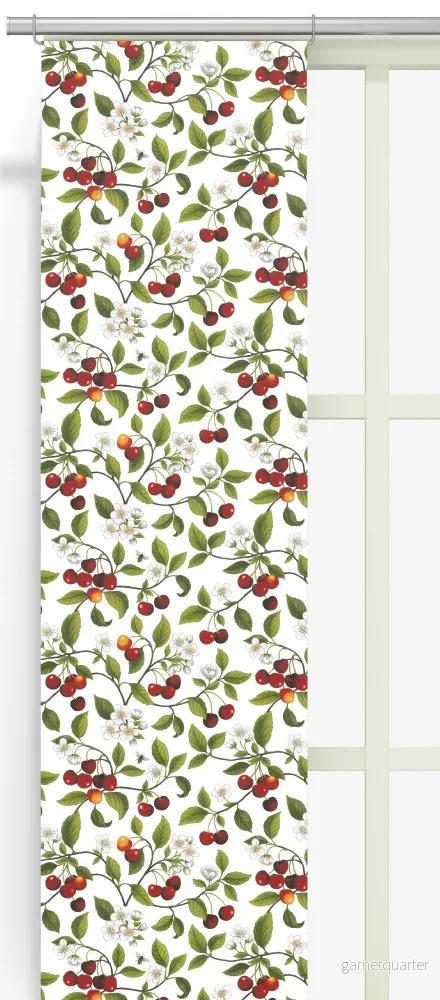 Arvidssons Textil Körsbärsdalen Panelgardin 2-pack