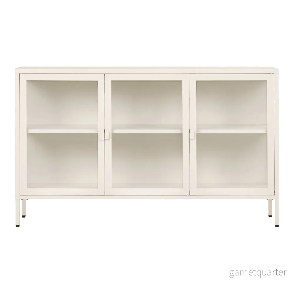 House Nordic Brisbane skänk – offwhite, 140 × 40 × 85 cm House Nordic Brisbane skänk – offwhite, 140 × 40 × 85 cm