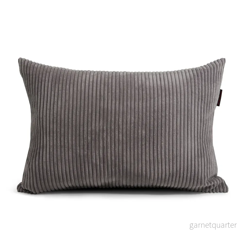 Kudde manchester 65x45cm Dark grey