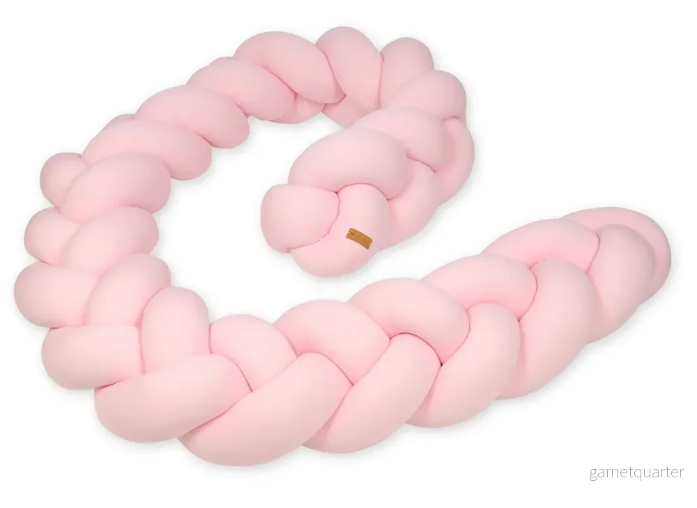 Flätat spjälskydd – Cotton Candy Pink