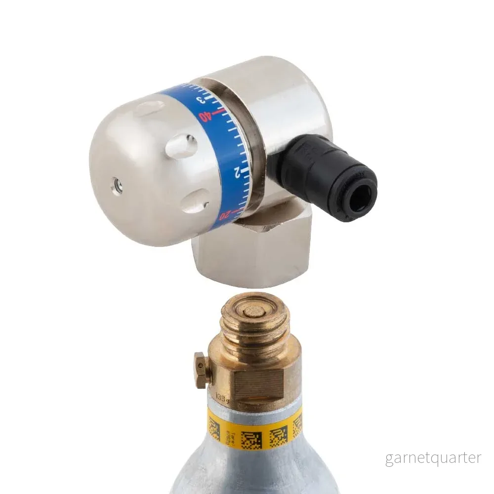 Minimal - CO2-regulator till Sodastream, med John Guest snabbkoppling - Oxyturbo - Bild 2