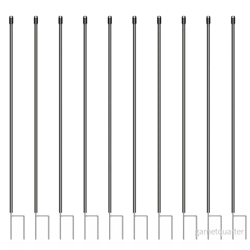 Gallagher Hjortstolpe Svart 10-pack