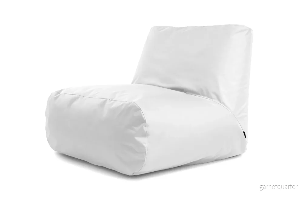 Sittsäck Tube 100 OX White Grey Sittsäck Tube 100 OX White Grey