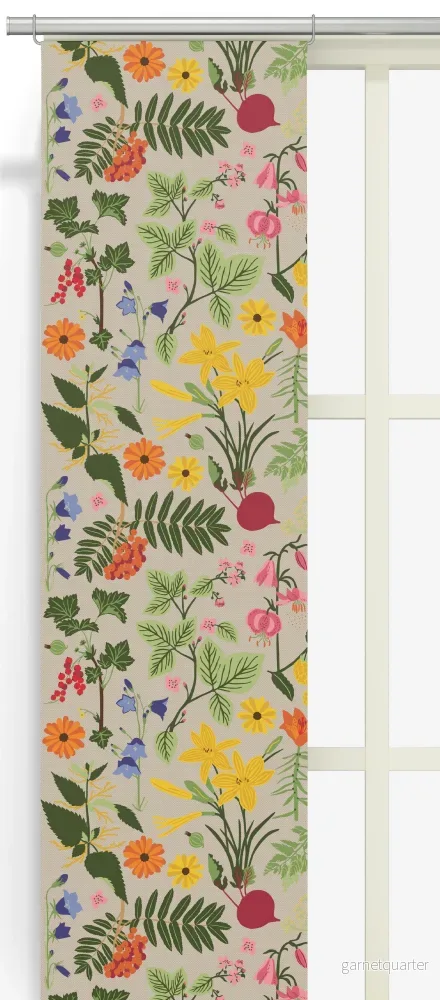 Arvidssons Textil Hedemora (culla) Panelgardin 2-pack