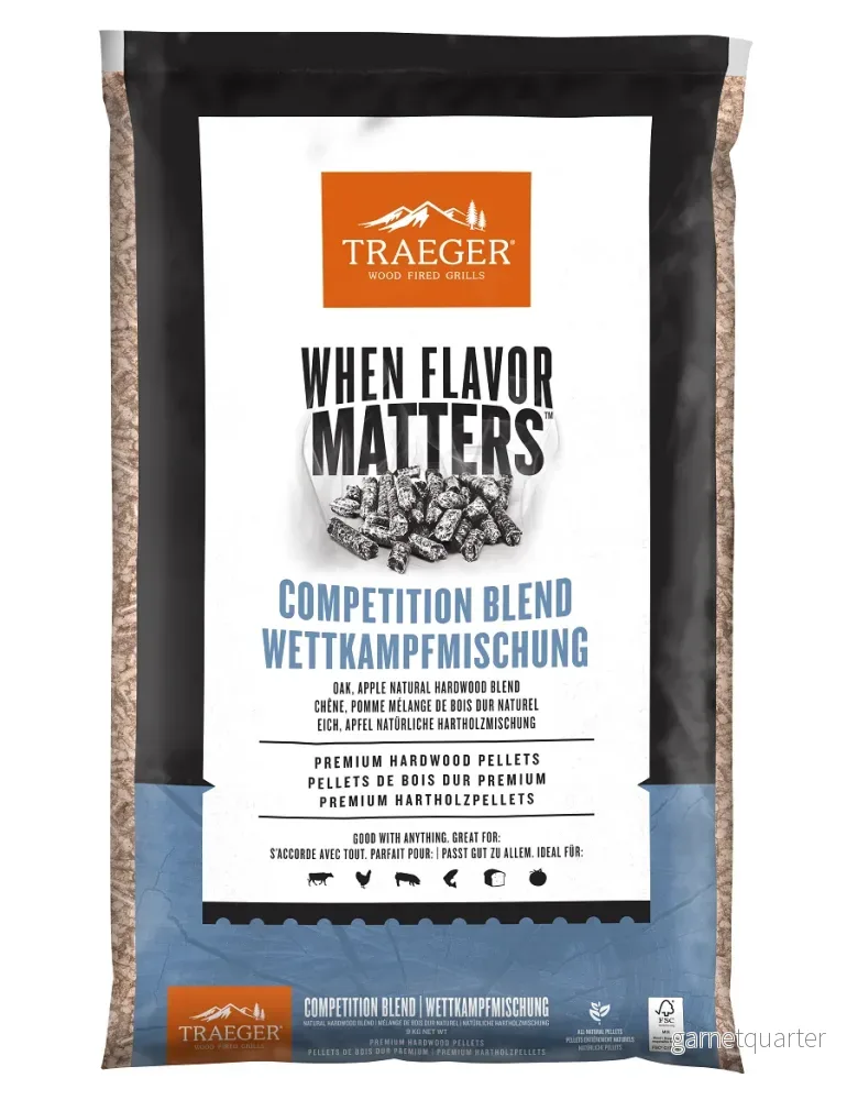 Traeger Competition Blend Pellets 9kg Traeger Competition Blend Pellets 9kg