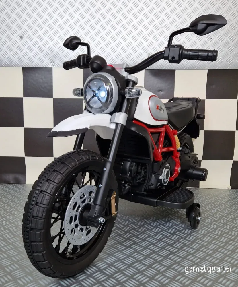 Cars4Kids Elmotorcykel Ducati Scrambler Cars4Kids Elmotorcykel Ducati Scrambler