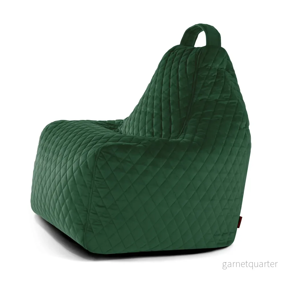 Sittsäck Play Lure Luxe Emerald Green Sittsäck Play Lure Luxe Emerald Green
