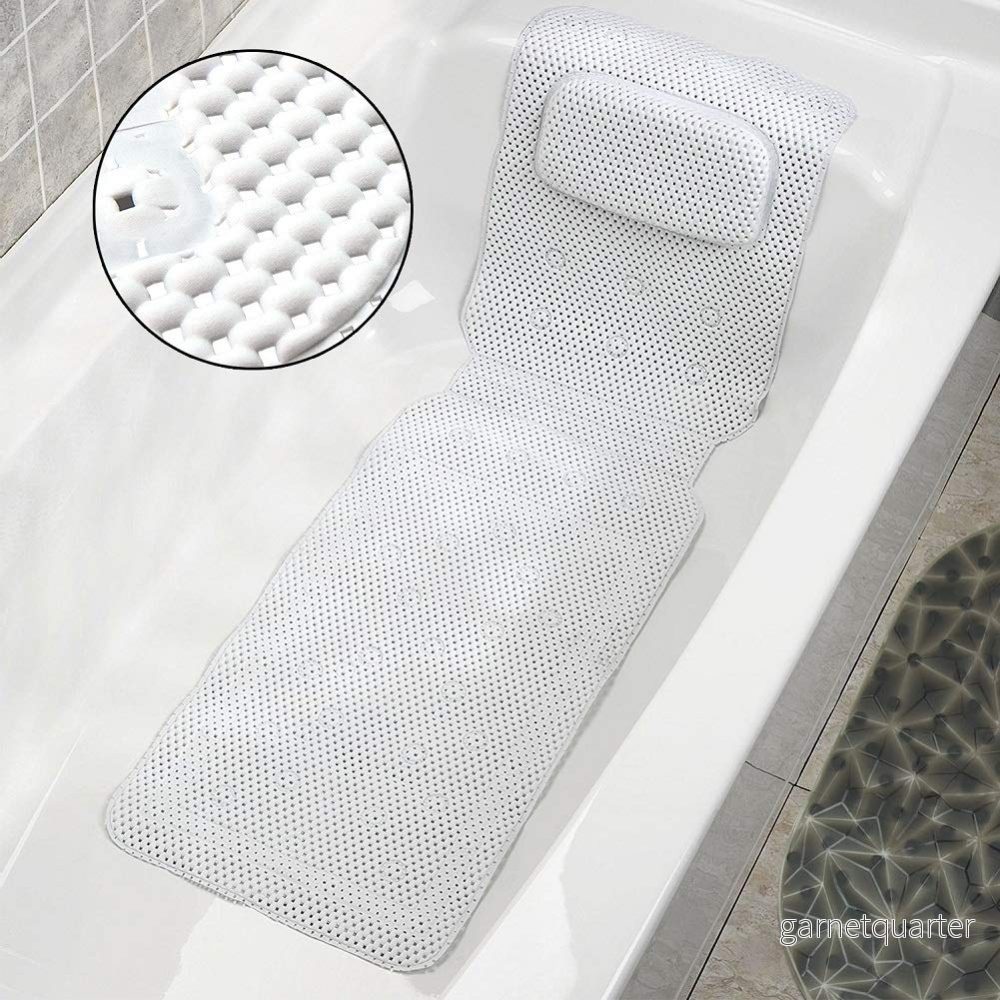 XL Anti-slip badmatta för badkar – Både för rygg, nacke & sittfunktion. 36 x 125 x 1 cm XL Anti-slip badmatta för badkar – Både för rygg, nacke & sittfunktion. 36 x 125 x 1 cm