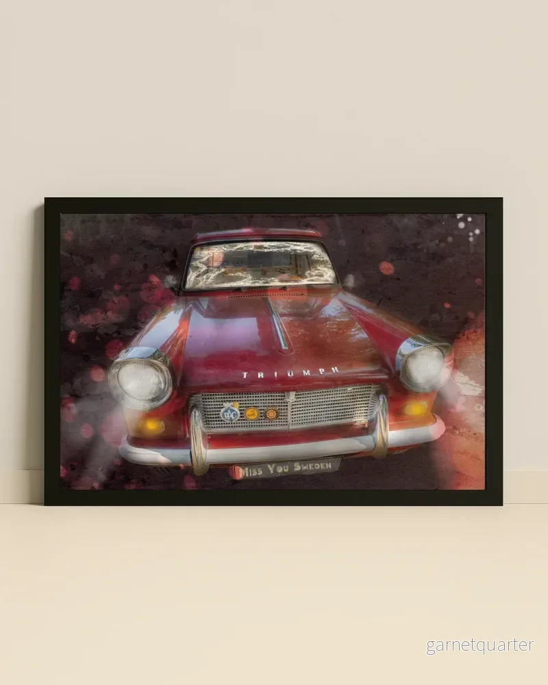 Triumph Herald – Retroposter Triumph Herald – Retroposter