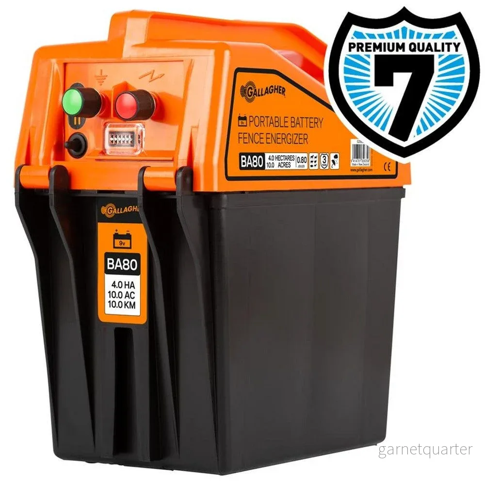 Gallagher Batteriaggregat BA80