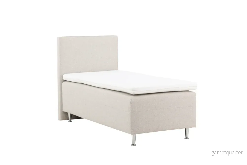 Mesa enkelsäng 90x200, beige - Bild 2