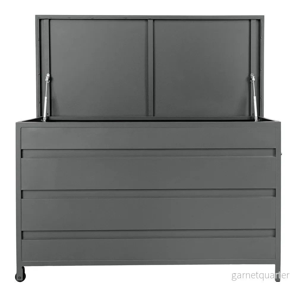 House Nordic Cassis dynbox 450 L i aluminium – grå - Bild 2